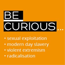 Be Curious logo