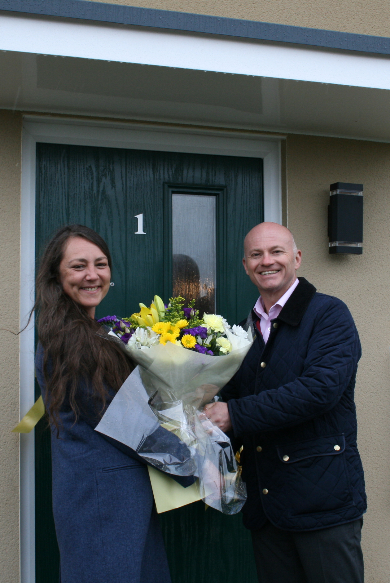 Residents move in to Council’s new social housing homes in Burlescombe