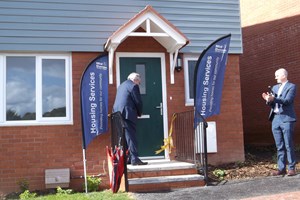 Council marks 100 years of social housing with opening of new Tiverton homes