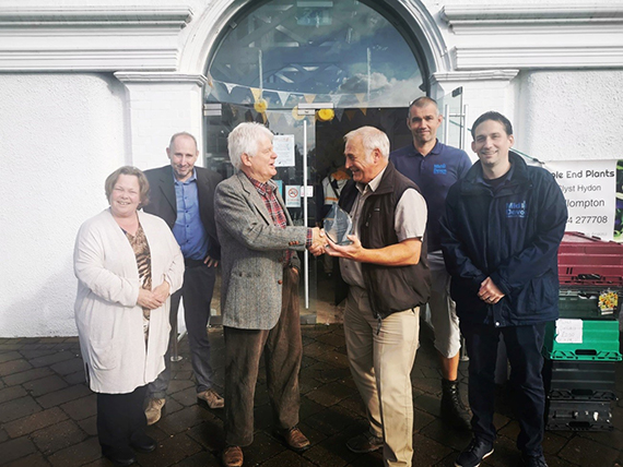 Tiverton’s market team scoop national award