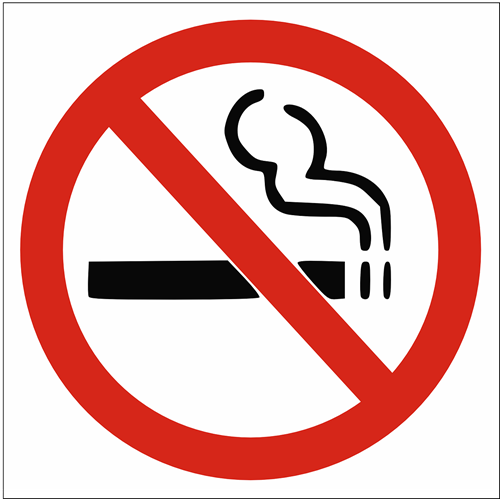 No smoking sign