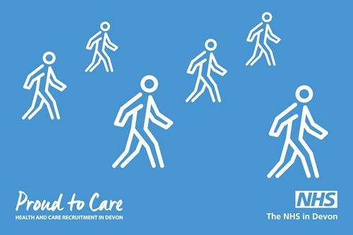 Proud to care graphic