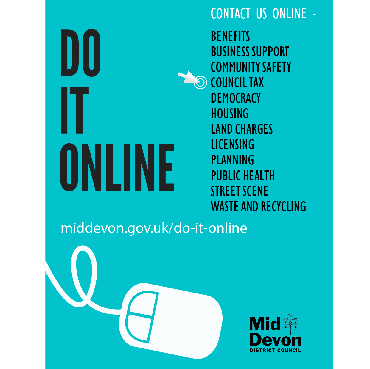 Keep connected – access our services online