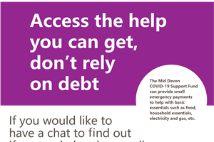 Access the help you can get, don’t rely on debt