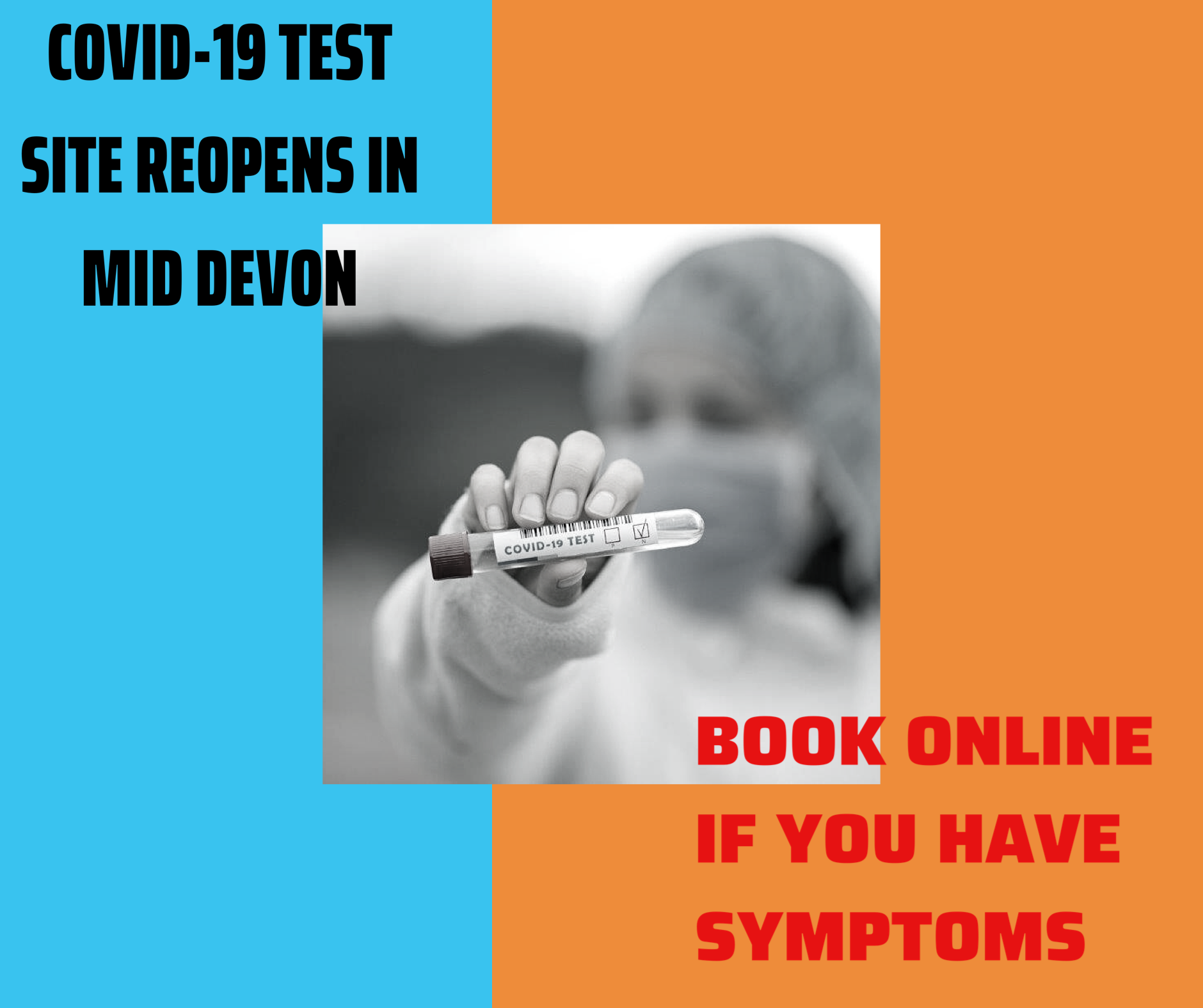 COVID-19 test facility for Mid Devon returns