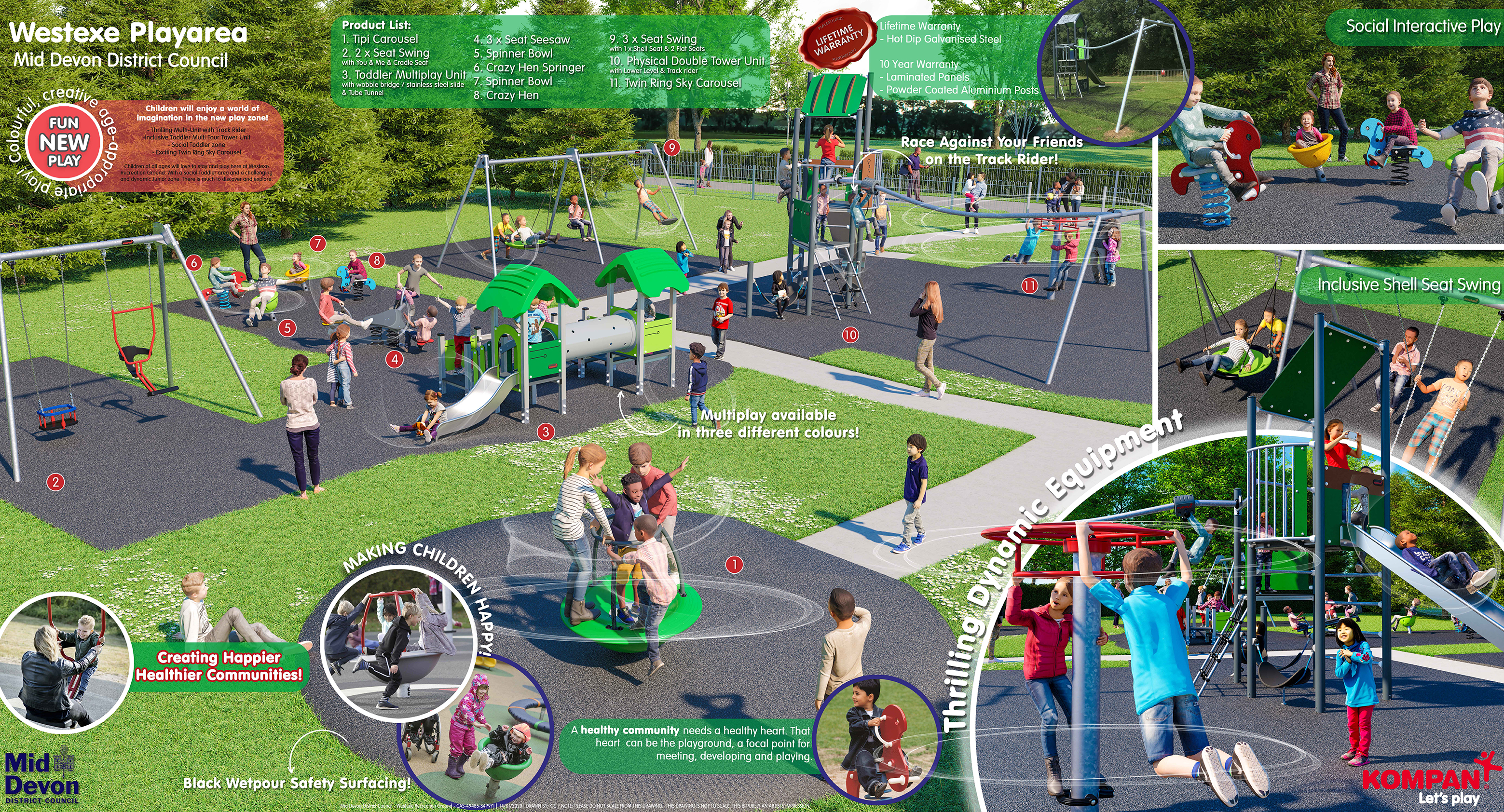 West Exe to benefit from new look play area
