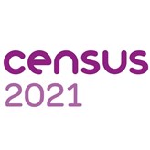 purple Census 2021 logo