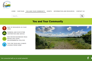 Community Encouraged to Visit Mid Devon’s New Climate & Sustainability Website
