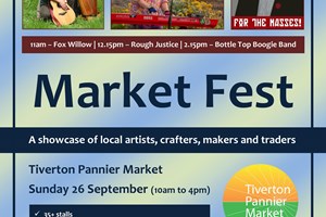 Market Fest Poster - A showcase of local artists, crafters, makers and traders