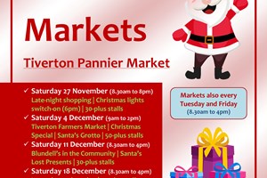Tiverton Christmas Markets set for launch