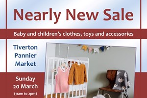 Market to hold two Nearly New Sales of children’s clothes and accessories