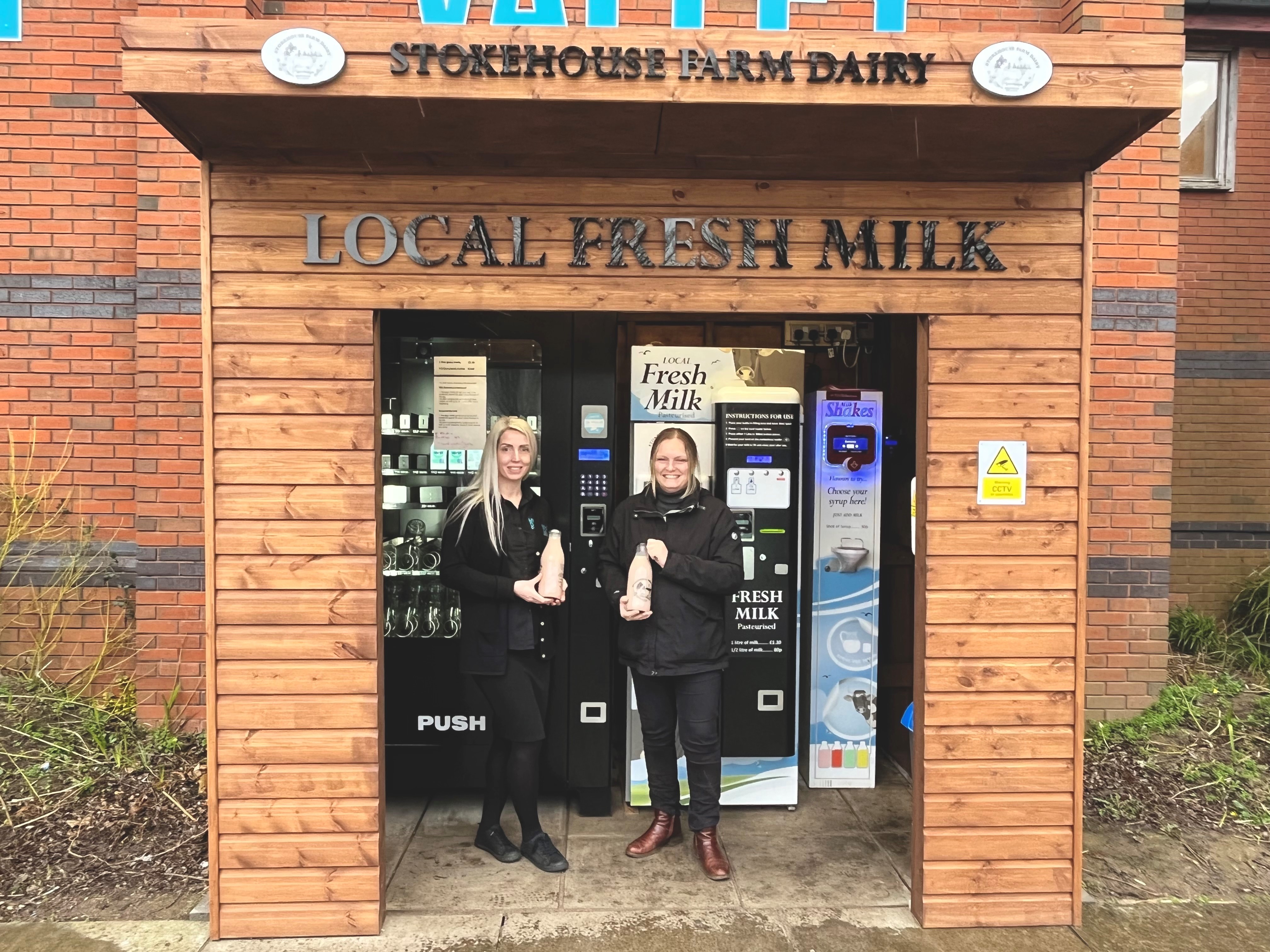 Have you ‘herd’ about the new milk vending machines?