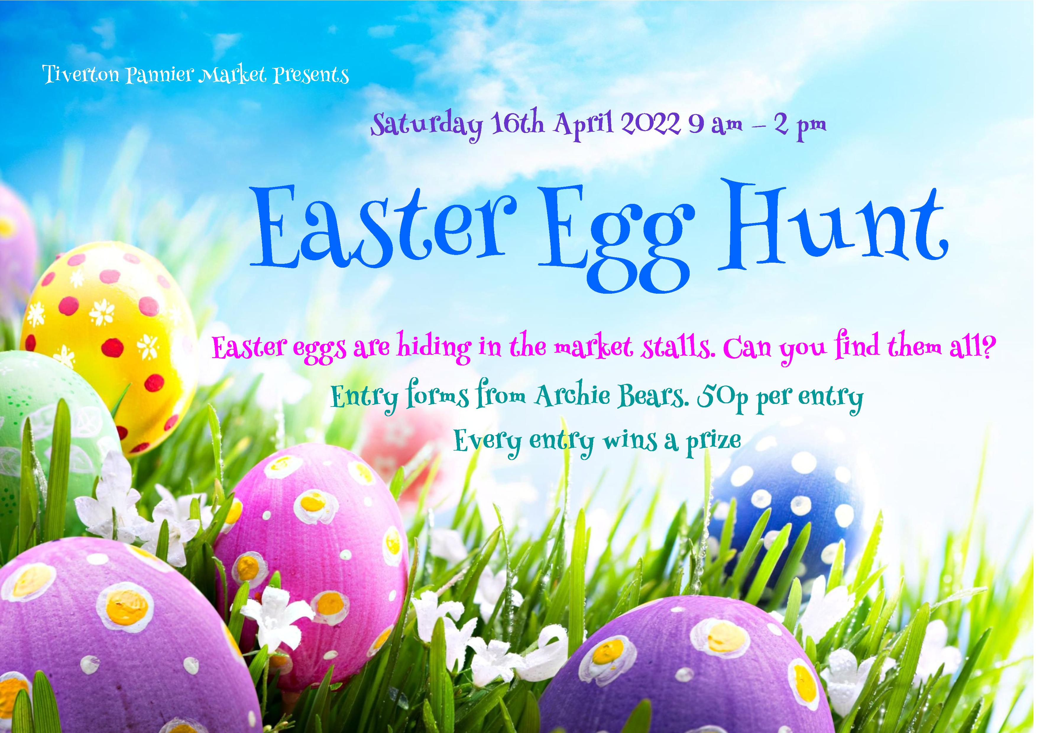 Easter fun at Tiverton Pannier Market