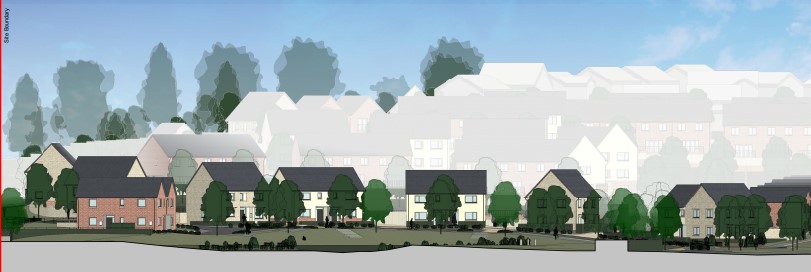 artist impression of home at Post Hill 