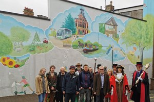 New Mural in Tiverton Shows What Devon Might Look Like in 2050