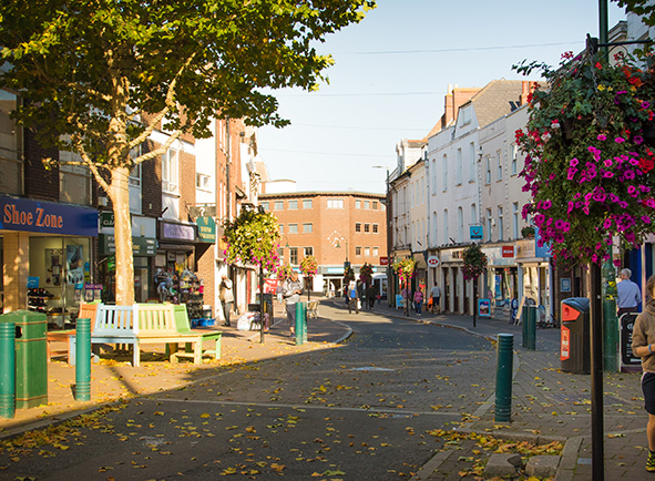 Tiverton High Street