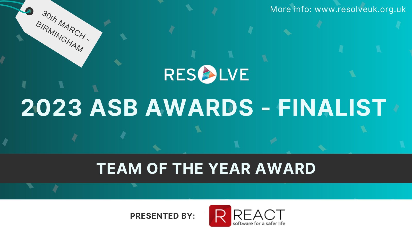 Mid Devon Housing Team of the Year Award