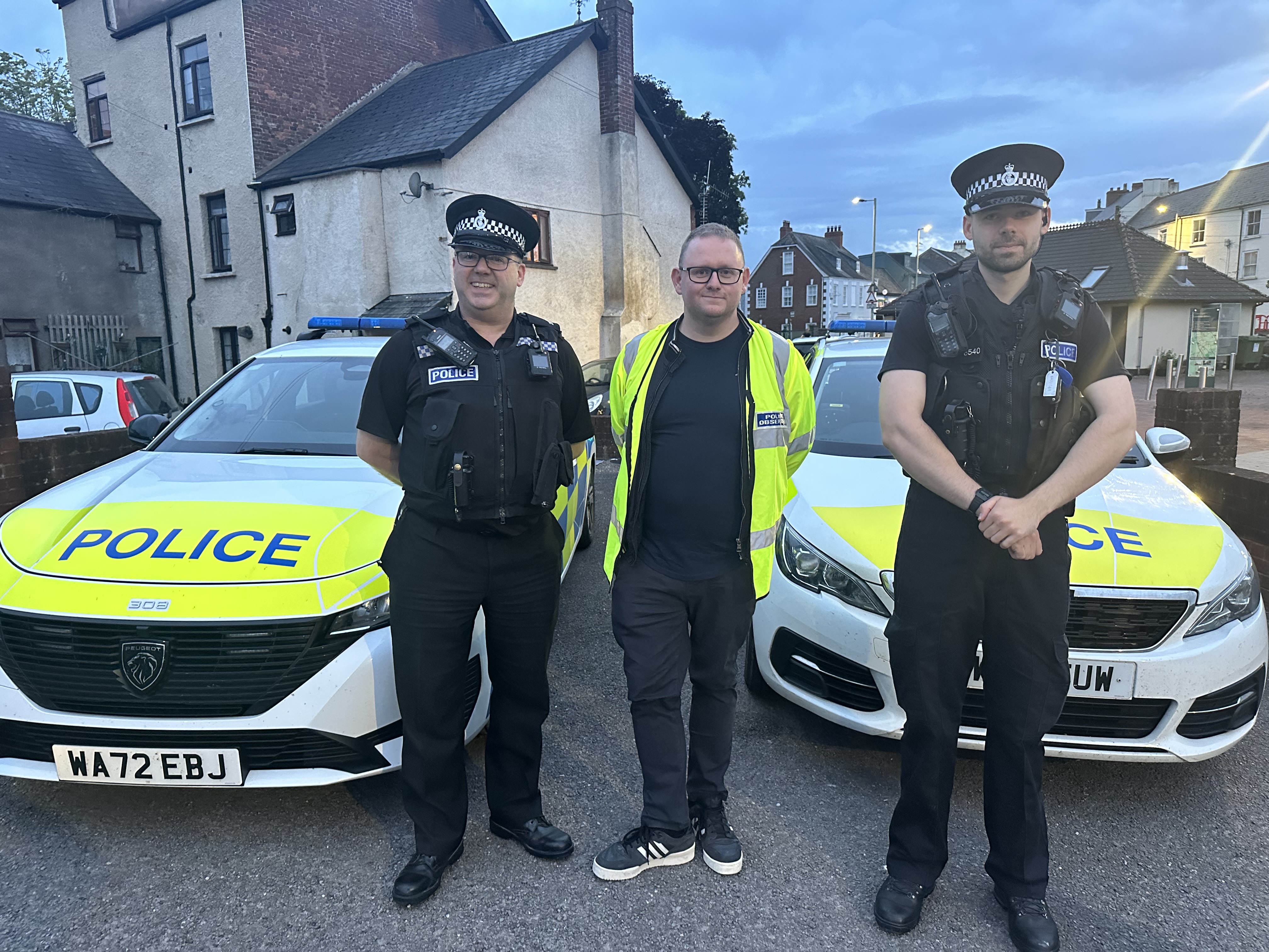 Council Leader Witnesses Police Work First-Hand