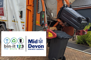 bin it 123 - residents reminded to use correct waste and recycling containers