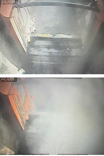 Waste Collection Vehicle, Battery Fire