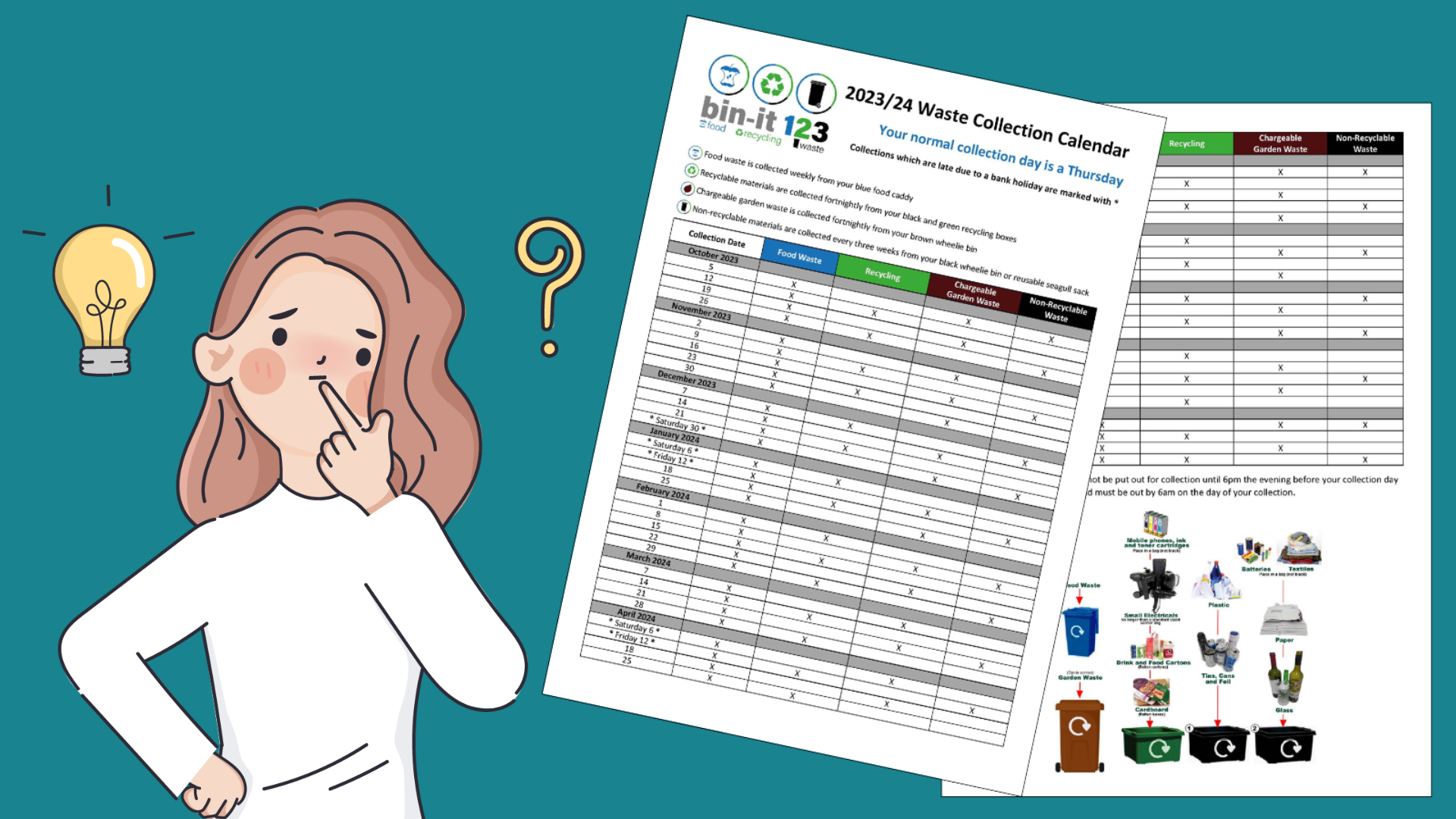 Sign up to receive collection day reminders