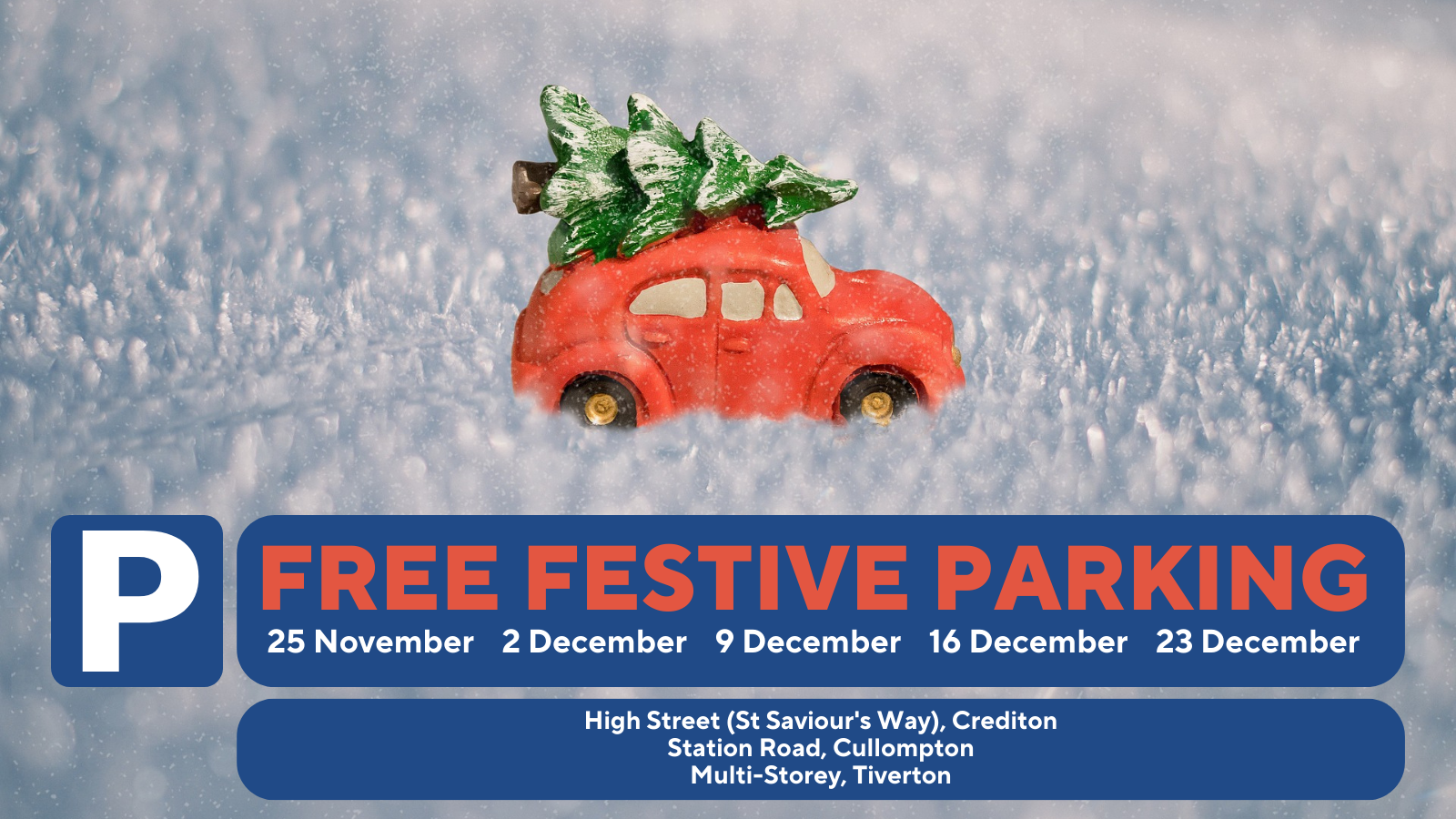 Free Festive Parking 2023