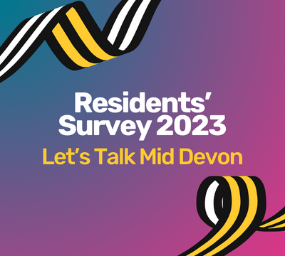 Mid Devon Residents’ Survey 2023 – three weeks to go!