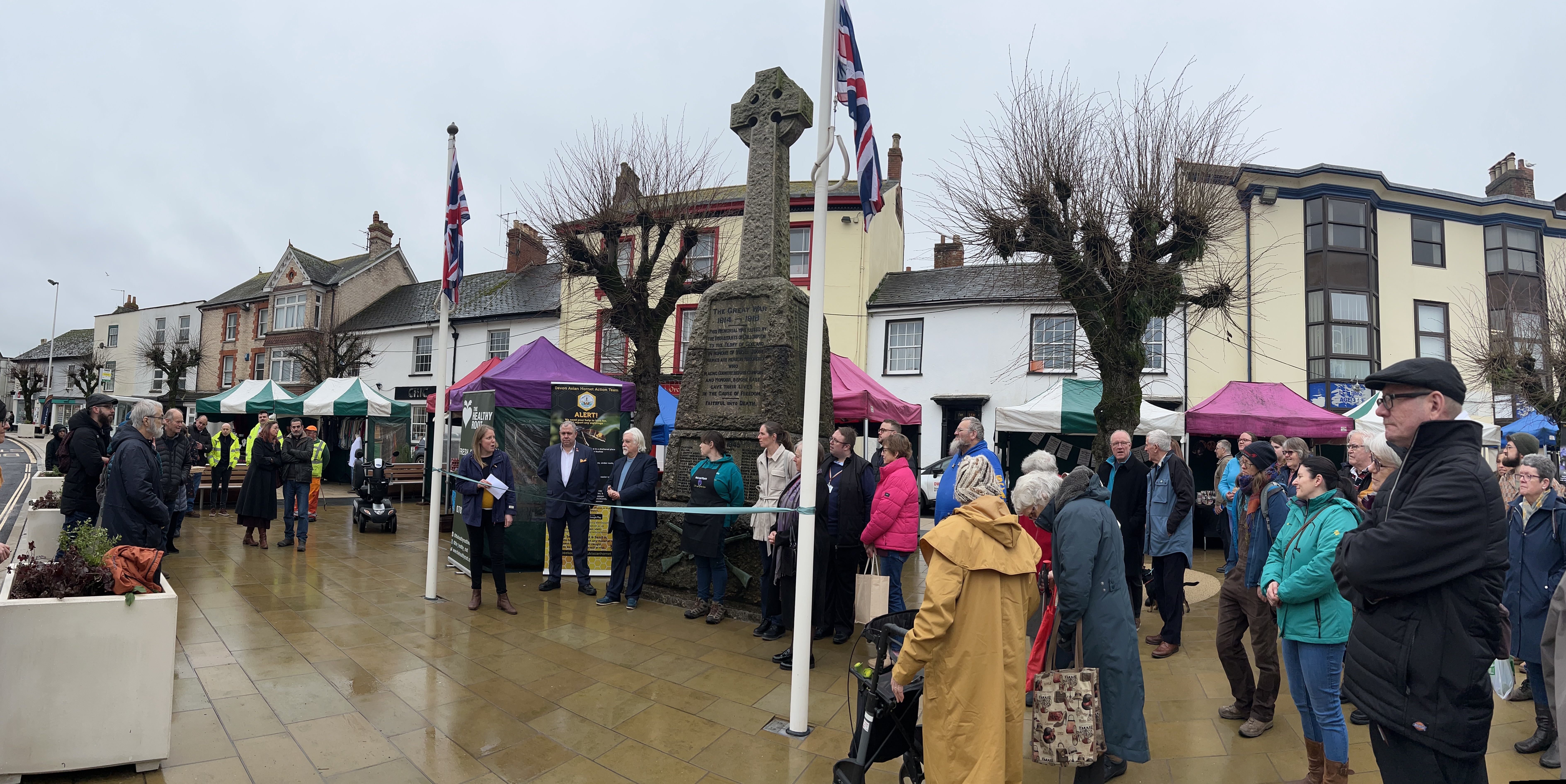 Market event celebrates the re-opening of Higher Bullring to the community