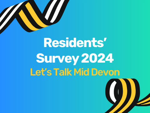 Mid Devon Residents’ Survey 2024 – one week to go!