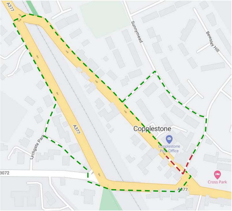 Road Closure Copplestone - Update