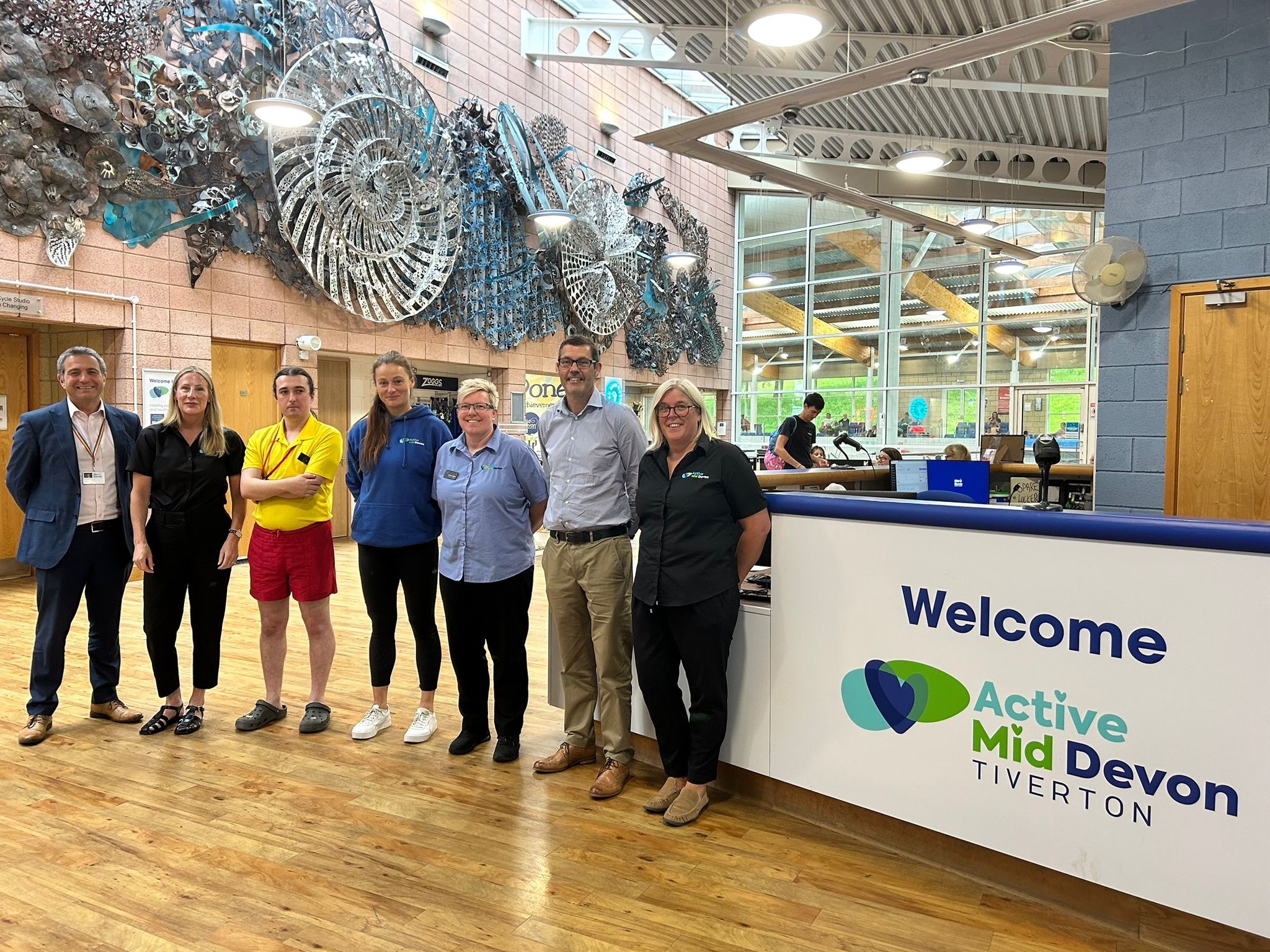 Major Poolside Upgrades Completed at Crediton and Tiverton Leisure Centres