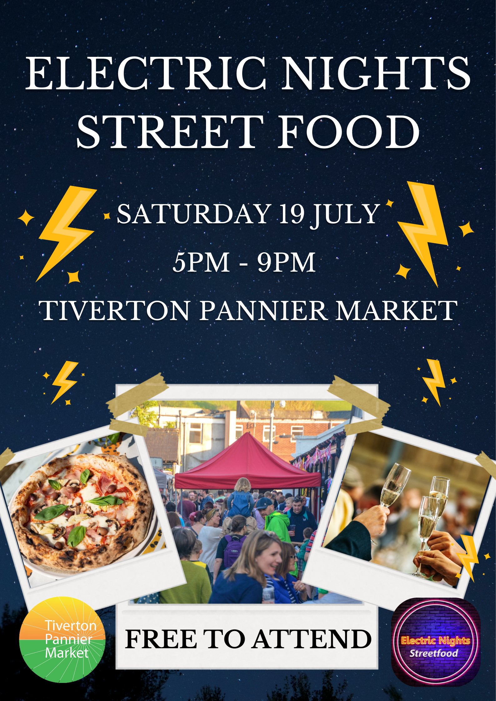 Electric Nights Street Food Returns - Saturday 19 July