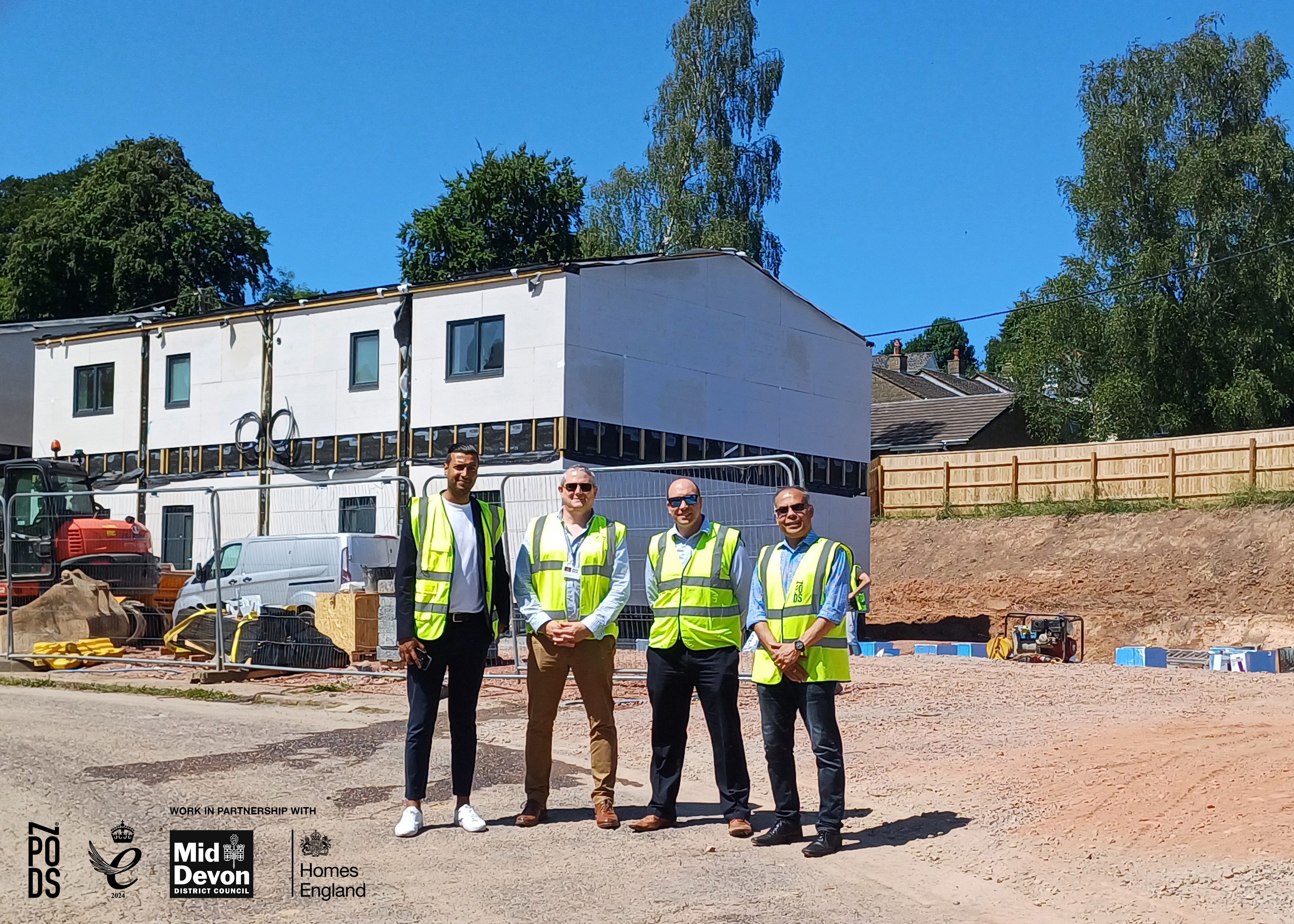 Council continuing to deliver new zero-carbon homes across Mid Devon