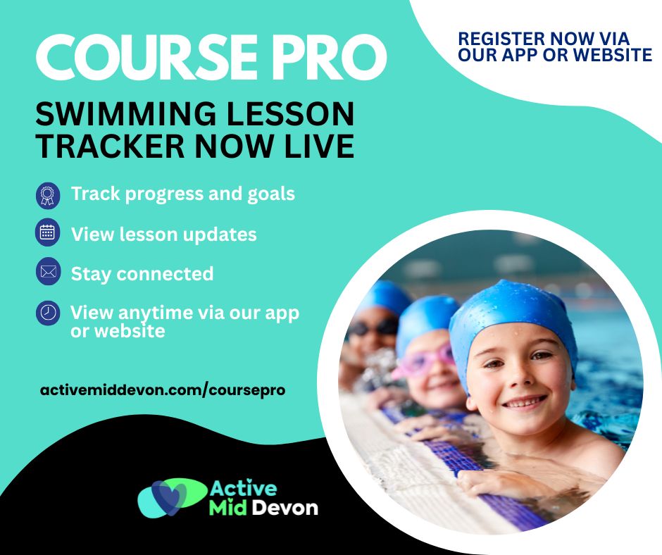 green background with black wave and a photo of a boy in a swim cap