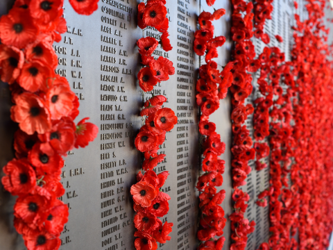 Observance of Armistice Day with the Royal British Legion