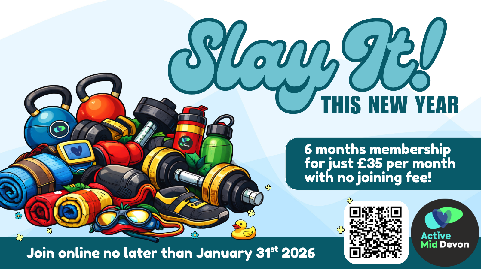 red sleigh with kettlebells inside 