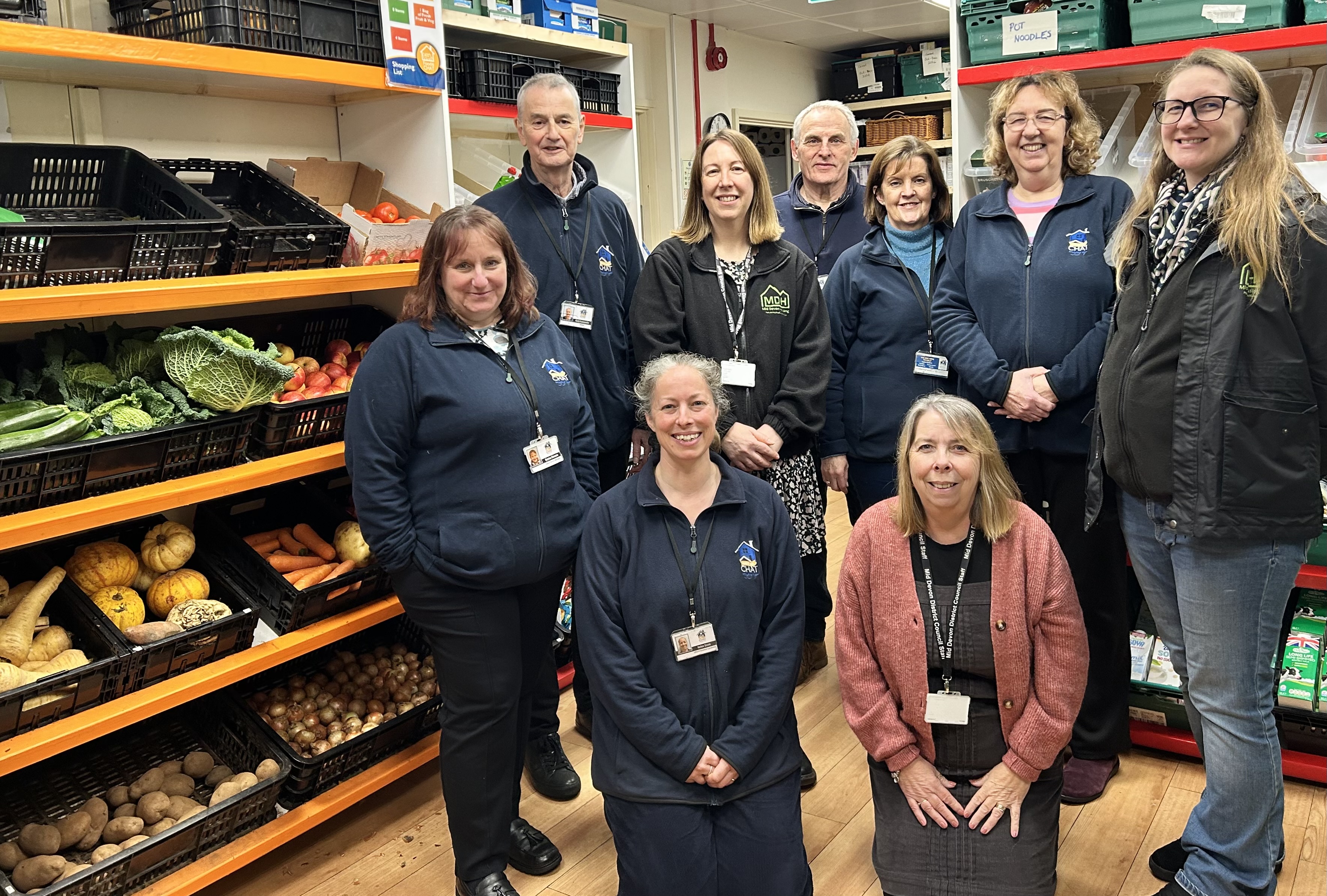 Council Donates More than £3,300 to Local Housing Charity