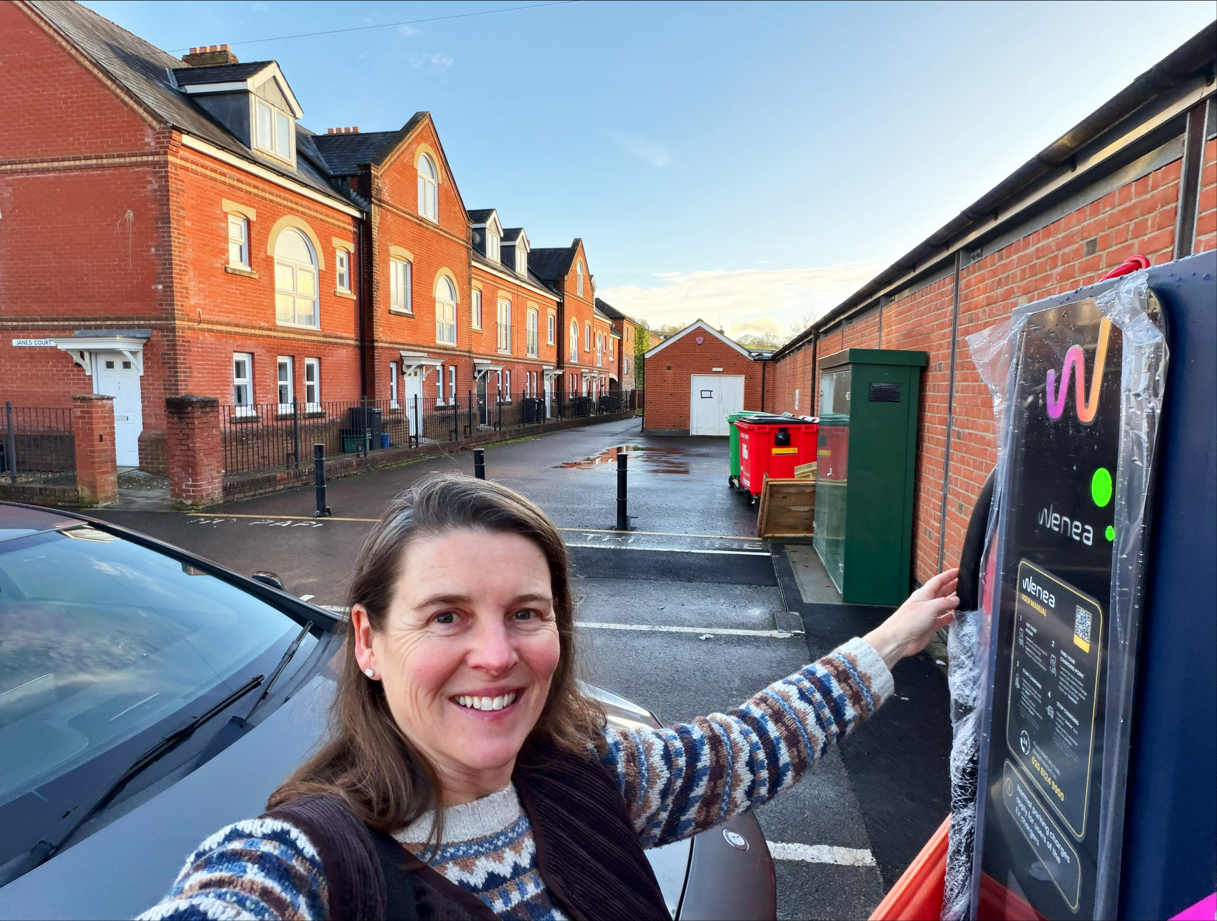 New electric vehicle charge points arrive at Tiverton Pannier Market