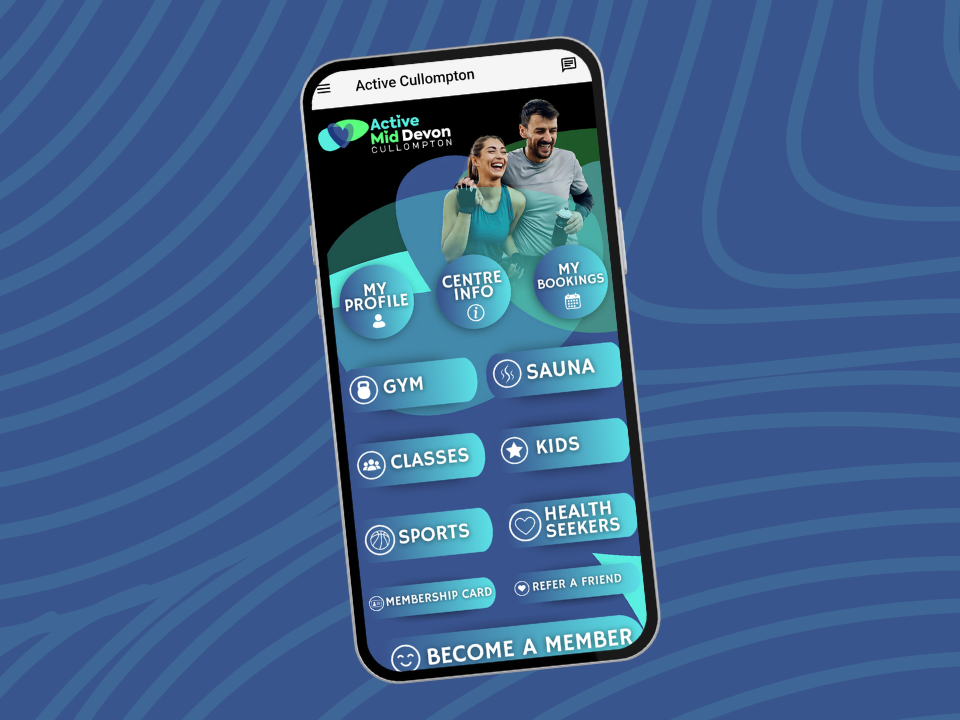 Level up your fitness with the Active Mid Devon app