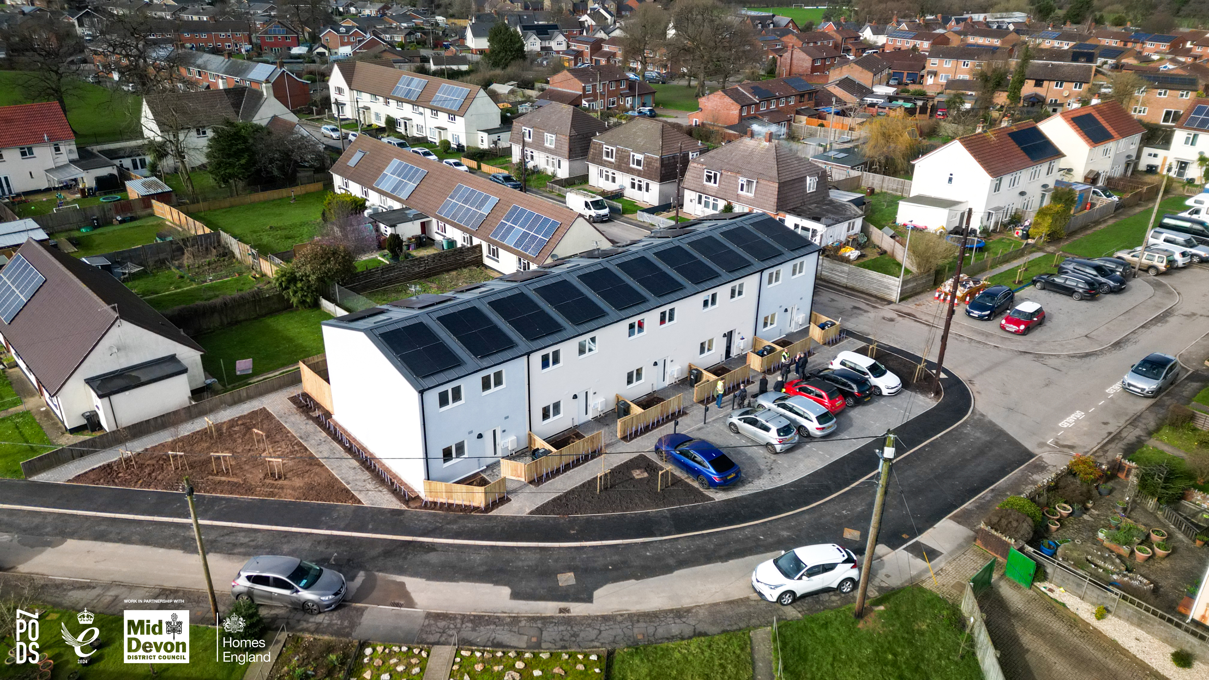 New social housing delivered in Hemyock