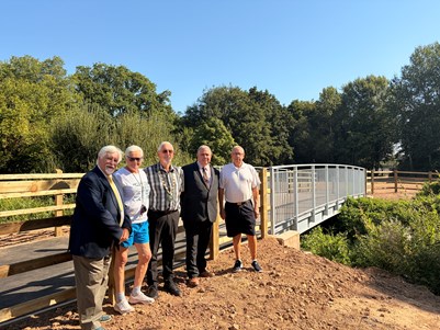 New CCA Footbridge