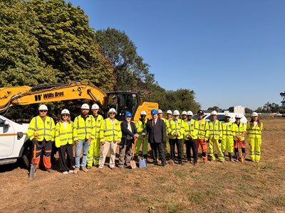 CCA Turf Cutting
