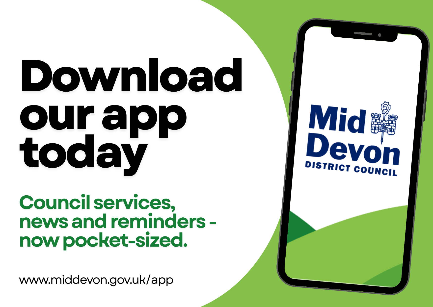 Residents making the most of Mid Devon's new app