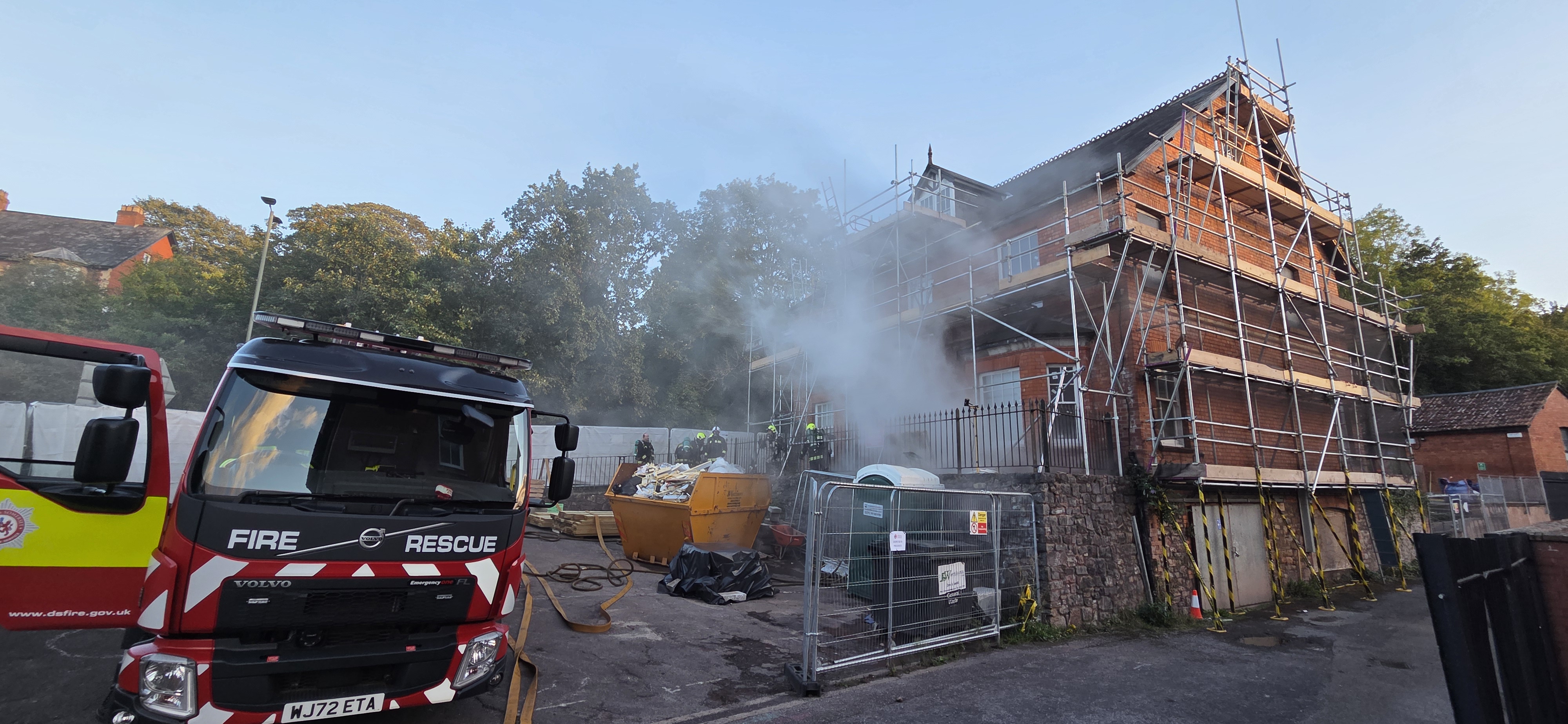 Vacant council building supports emergency services training as new future takes shape